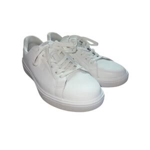 Kizik Women’s sz 9 Vegas 2 Bright White Leather Sneakers